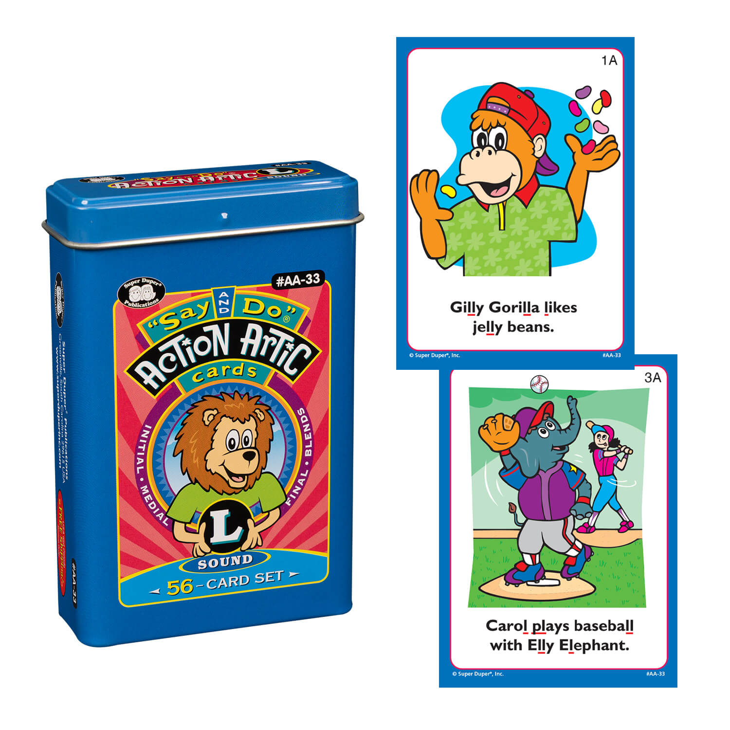 Say and Do  L Action Artic Cards