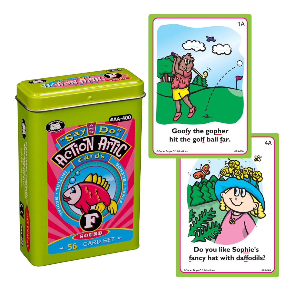 Say and Do® F Action Artic Cards
