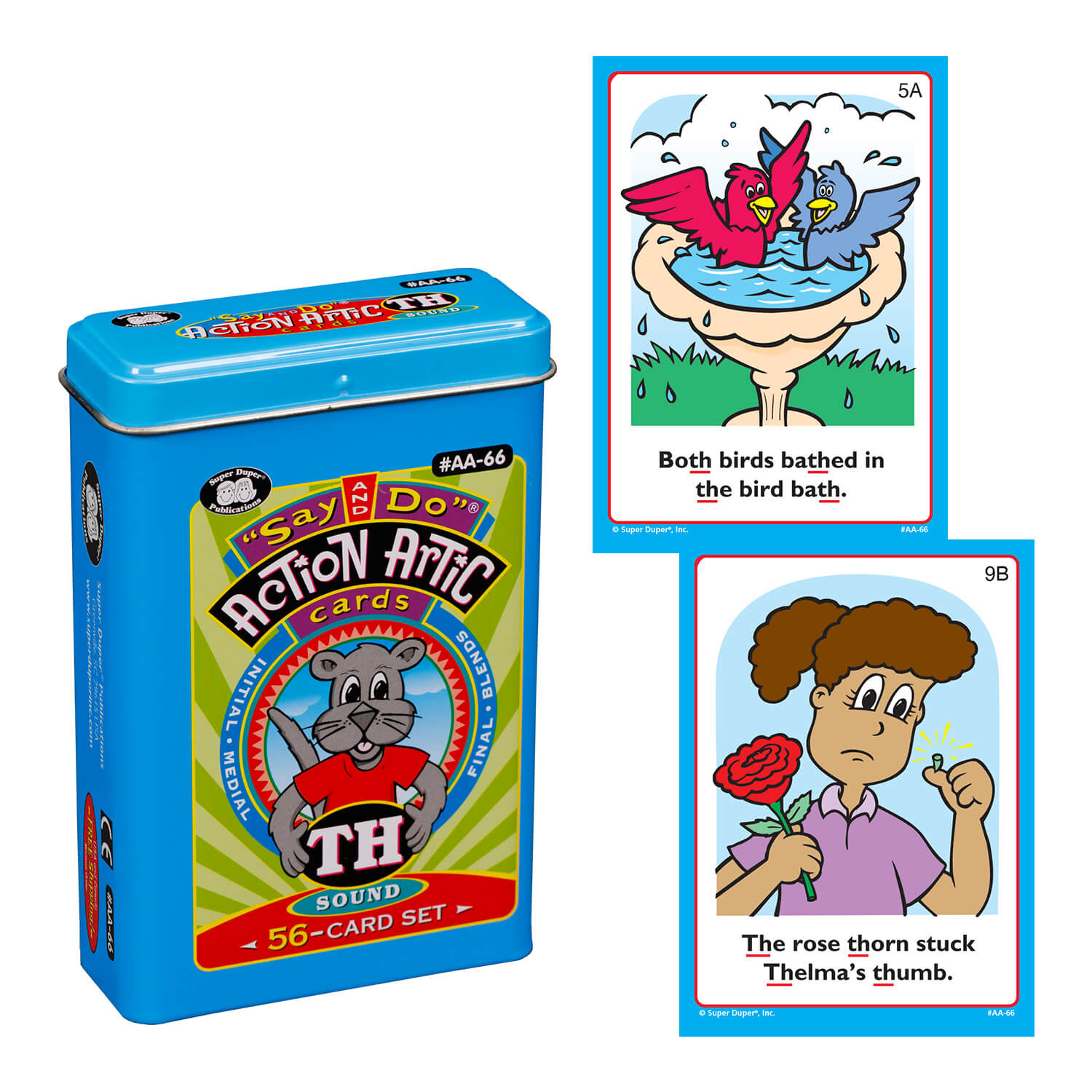 Say and Do® TH Action Artic Cards