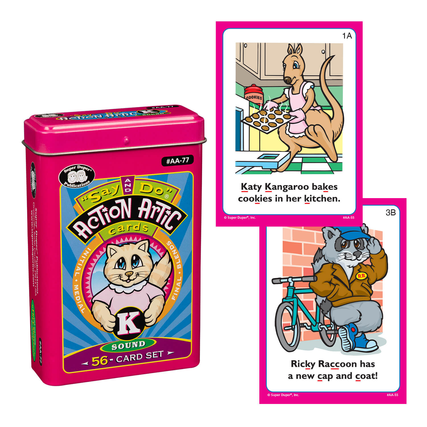 Say and Do  K Action Artic Cards