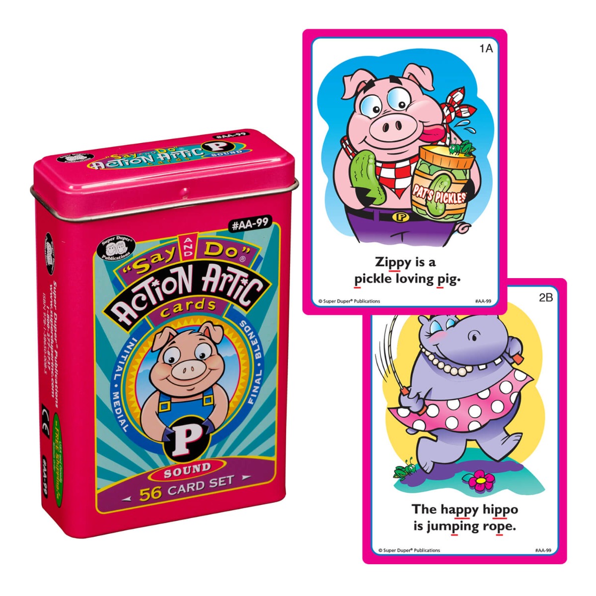 Say and Do® P Action Artic Cards