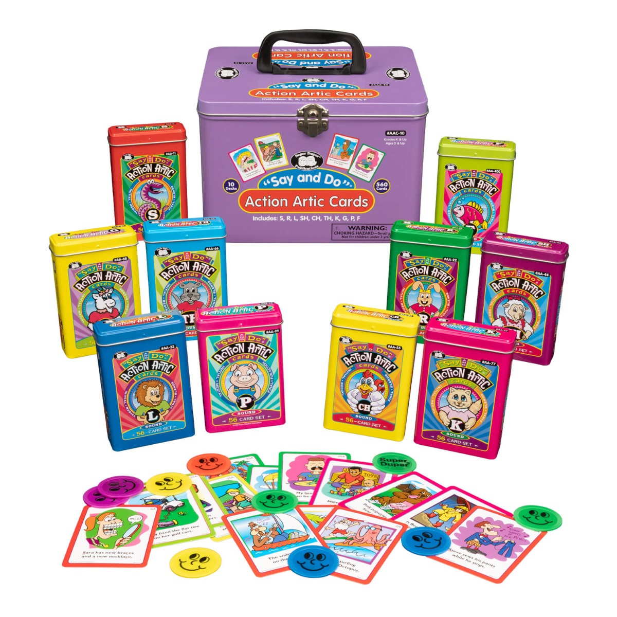 Say and Do® Action Artic Combo Cards 0