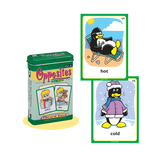  Super Duper Publications, Synonyms Fun Deck Flash Cards