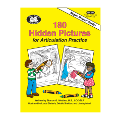 180 Hidden Pictures for Articulation Practice