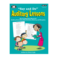 Say and Do Auditory Lessons