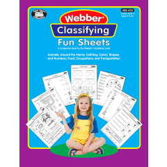 Webber® Classifying Fun Sheets