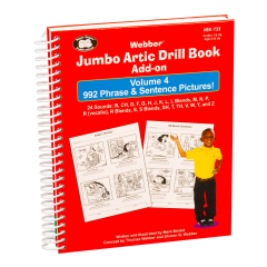 Jumbo Artic Drill Book Phrase & Sentence Pictures! Book