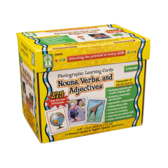 Nouns, Verbs and Adjectives Learning Cards