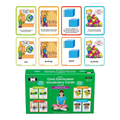 Webber® Core Curriculum Vocabulary Cards - Level Three