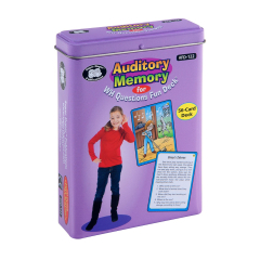 Auditory Memory for WH Questions Fun Deck®