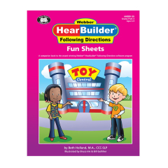 Webber® HearBuilder® Following Directions Fun Sheets