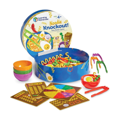 Noodle Knockout Fine Motor Game