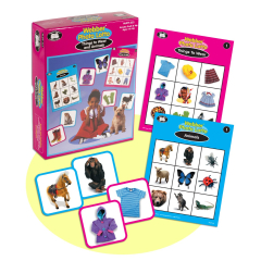 Webber® Photo Lotto Games - Things to Wear and Animals