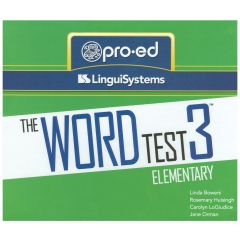 WORD Test 3 Elementary Complete Kit