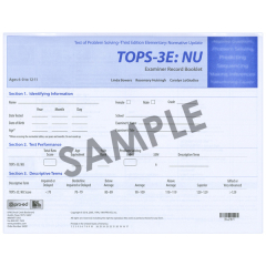 TOPS-3E:NU Record Booklets (25) 0