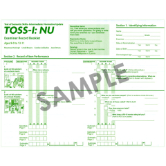 TOSS-I:NU Examiner Record Booklets (25) 0