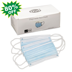 Adult Disposable Face Masks (50)