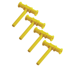 Chewy Tubes  (4-Pack Yellow)
