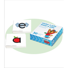 RG Make a Pile, Steal a Pile Short Vowels Card Game