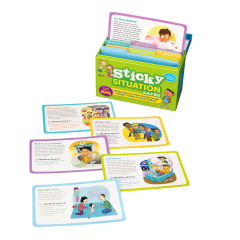 Scholastic News Sticky Situation Cards: Grades 1-3