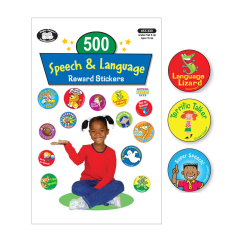 500 Speech & Language Reward Stickers