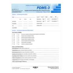 PDMS-3 Supplemental Subtest Booklet (25)