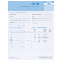 PLSI Summary/Response Forms (25)