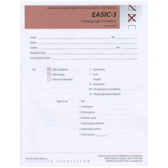 EASIC-3 Prelanguage Refill Kit