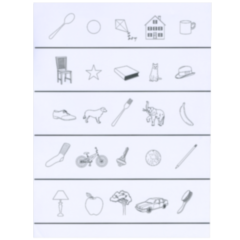 RESCA-E Picture Worksheets (20)