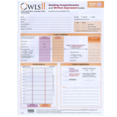 OWLS-II RC/WE Record Form B (25)