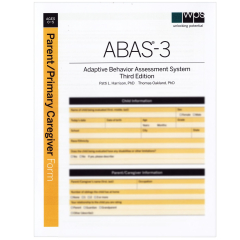 ABAS-3 Parent/Primary Caregiver Form (25)