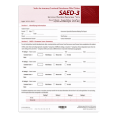 SAED-3 Screener Decision Summary Form (25)