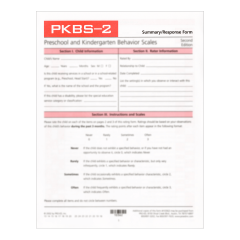 PKBS-2 Summary/Response Forms (50)