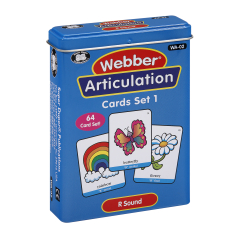 Webber® Articulation Cards - R