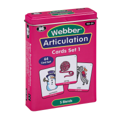 Webber® Articulation Cards - S Blends