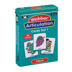 Webber® Articulation Cards - R Blends