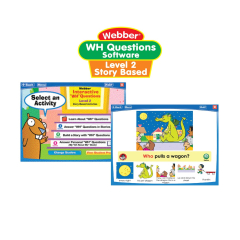 Webber® Interactive “WH” Questions CD-ROM