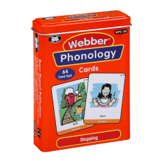 Webber® Phonology Cards - Stopping