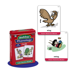 Webber® Phonology Cards - Cluster Reduction-Marked
