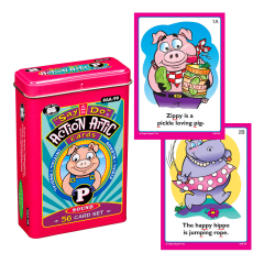 Say and Do P Action Artic Cards