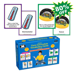 Webber Core Curriculum Vocabulary Cards - Level One