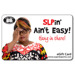 Super Duper Publications eGift Cards Just for SLPs
