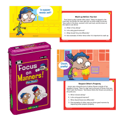 Focus on Manners! Fun Deck