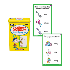 Educational Riddles Game Cards Super Duper Auditory Memory For Riddles ...