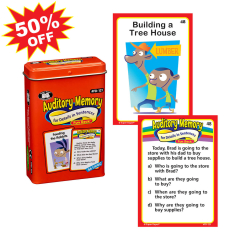 Auditory Memory for Details in Sentences Fun Deck