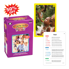 Irregular Verbs in Sentences Fun Deck