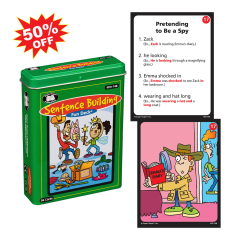 Sentence Building Fun Deck