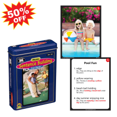 Photo Sentence Building Fun Deck