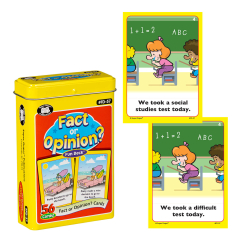 Fact or Opinion? Fun Deck