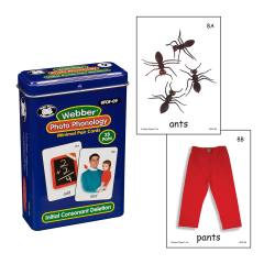 Webber Photo Phonology Minimal Pair Cards - Initial Consonant Deletion
